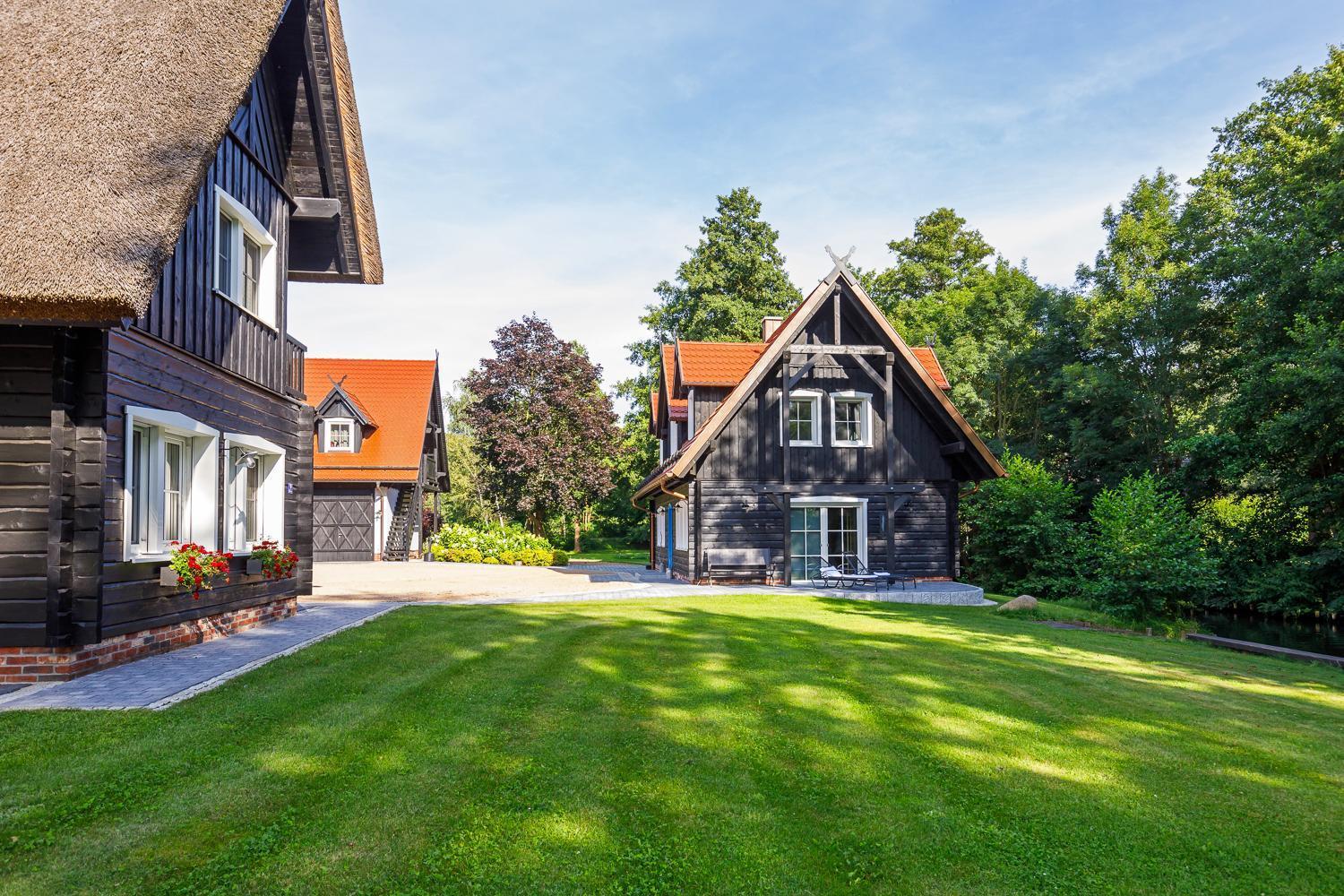 Spreewald Chalet Wohnung Spreeblick Kolonie  المظهر الخارجي الصورة