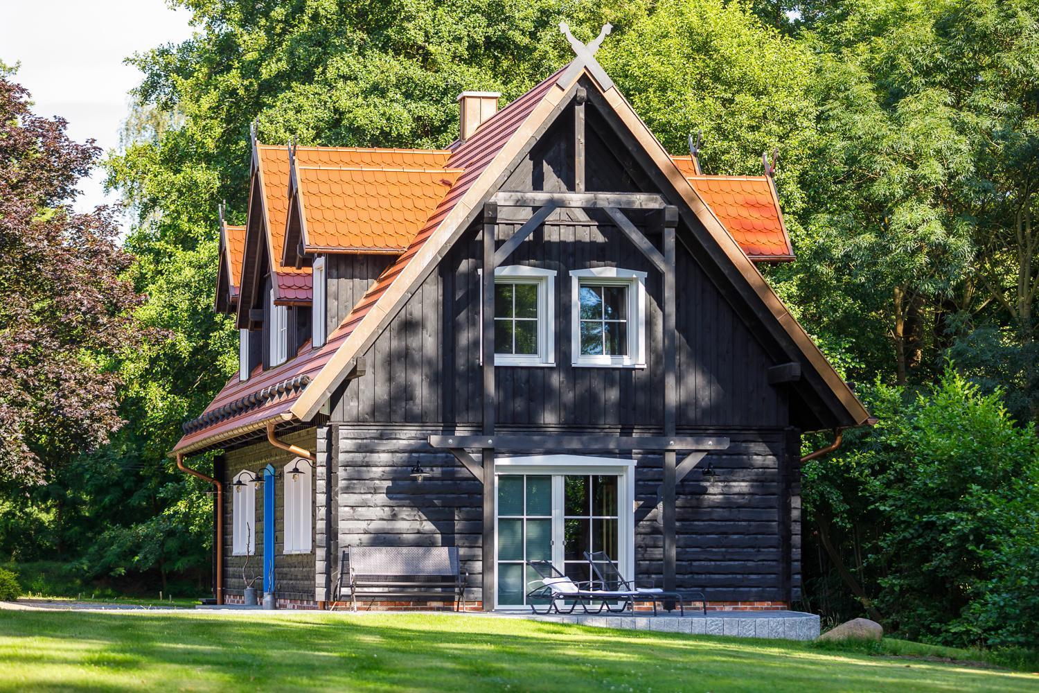 Spreewald Chalet Wohnung Spreeblick Kolonie  المظهر الخارجي الصورة
