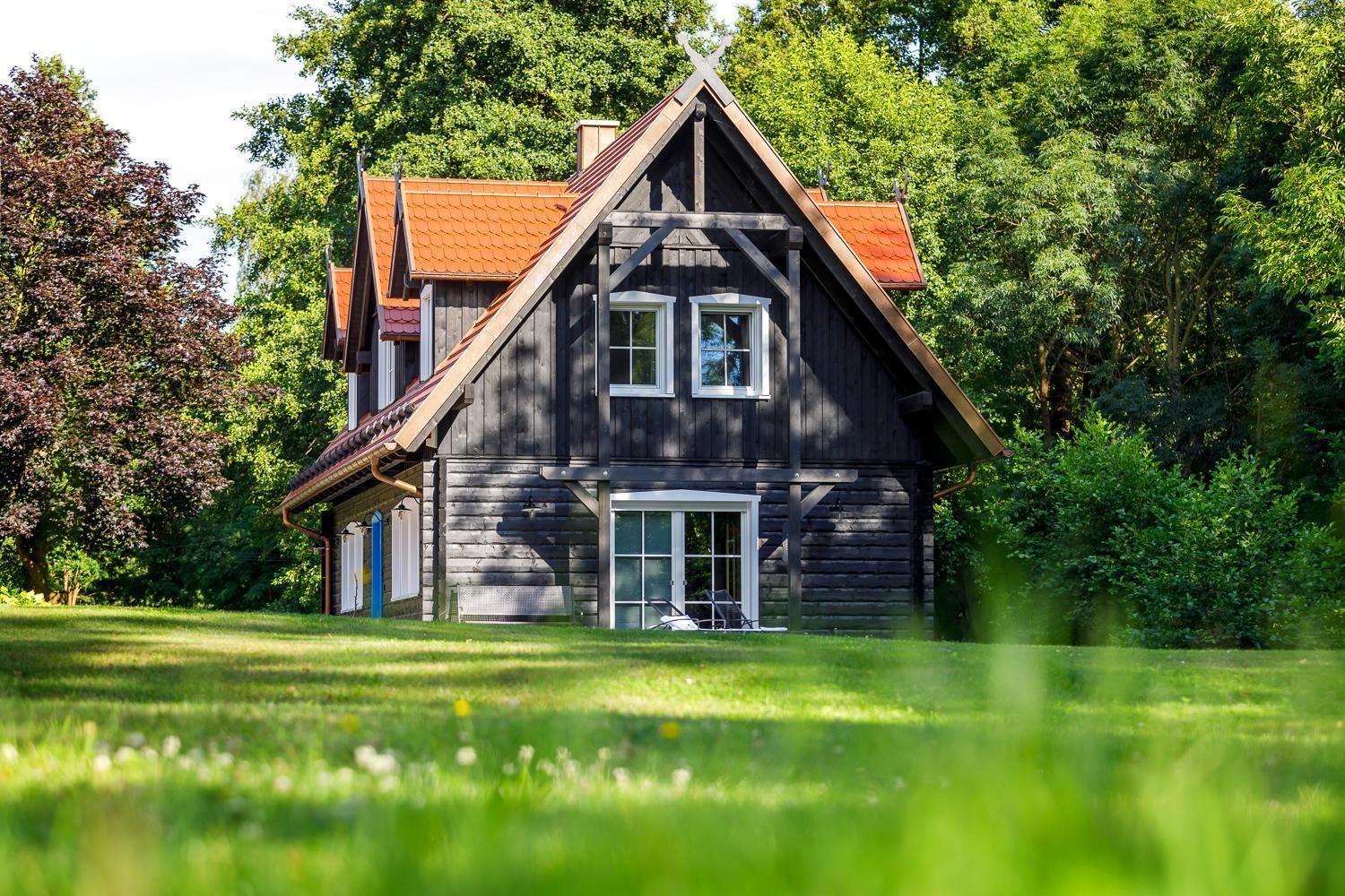 Spreewald Chalet Wohnung Spreeblick Kolonie  المظهر الخارجي الصورة